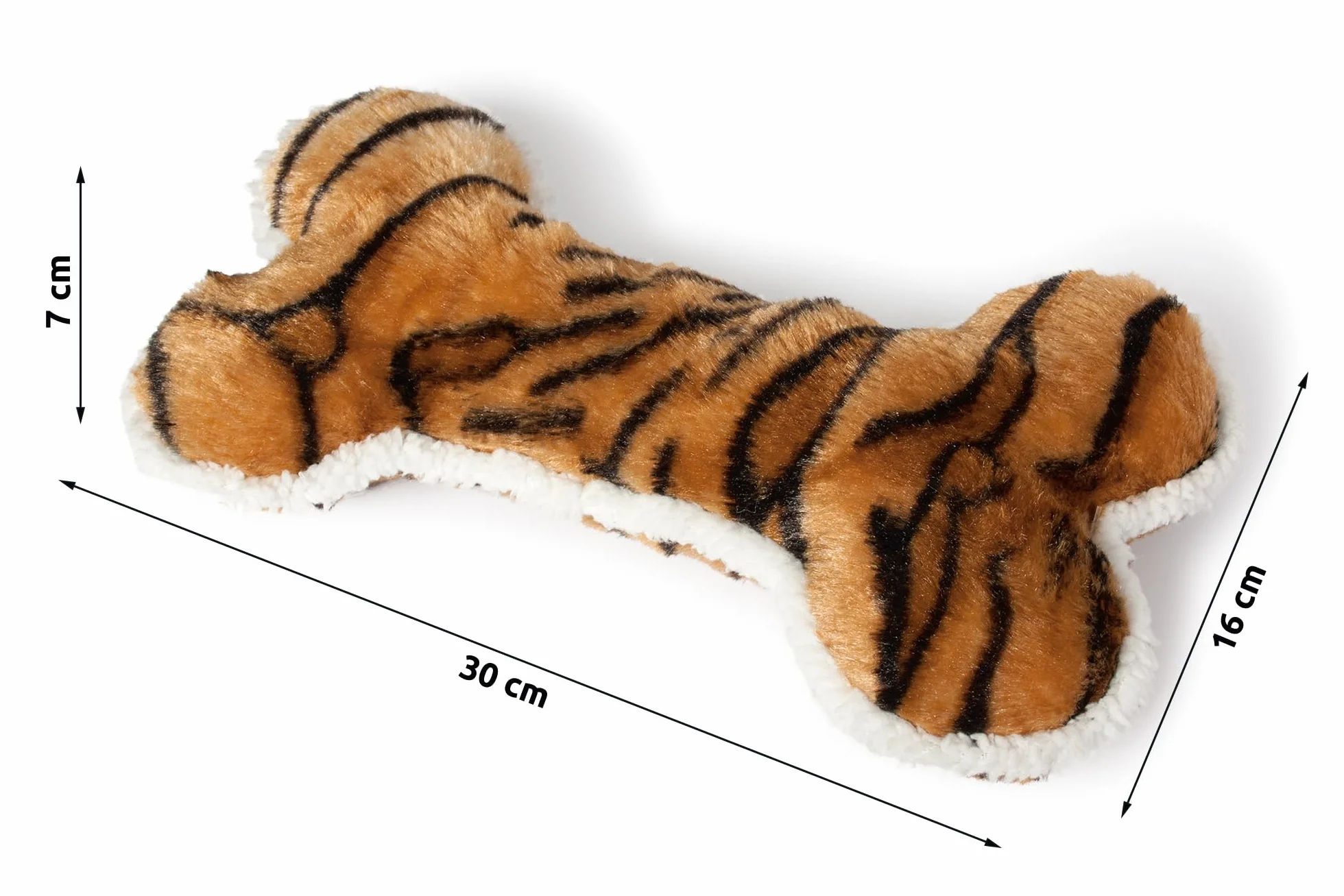 Beeztees Plush Toy L: 30 cm brązowy Jarco