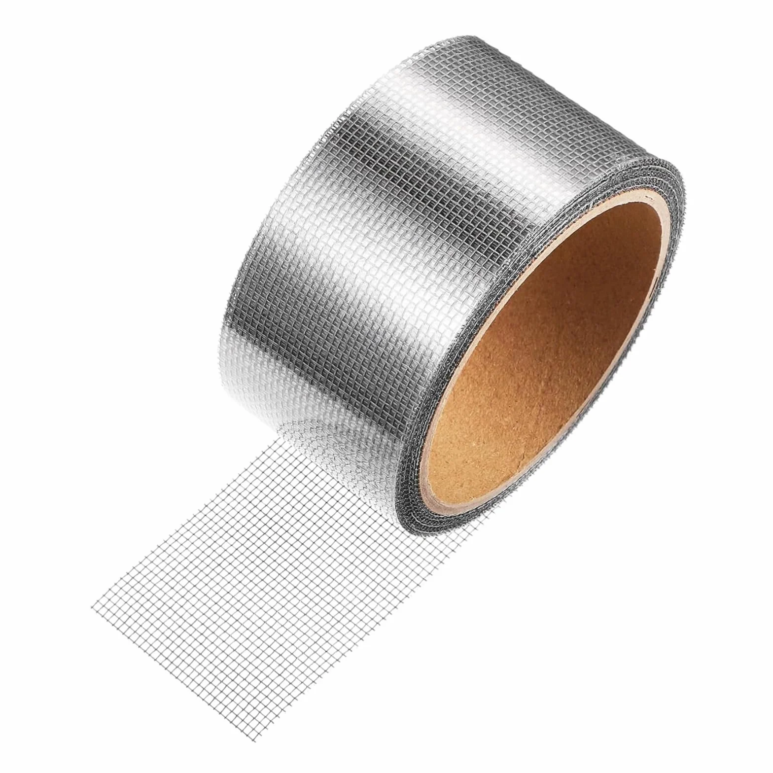 MANICAF Zestaw naprawczy do moskitiery, 5 cm x 2 m, taśma naprawcza, samoprzylepna taśma naprawcza z włókna szklanego, mocna taśma samoprzylepna do naprawy ekranu, szara