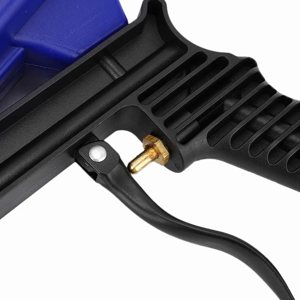 Pneumatyczny pistolet do piaskowania, przenośny grawitacyjny pistolet do piaskowania przeciwrdzewnego Pneumatyczny pistolet do piaskowania Piaskarka Usuń niebieską plamę rdzy