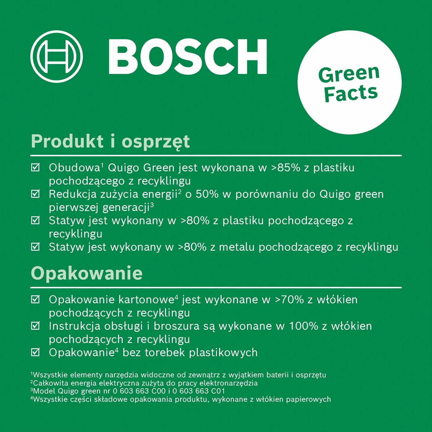 Bosch Home And Garden Laser Krzyżowy Quigo Green ze Statywem (Łatwe i Precyzyjne Wyrównywanie Elementów Dzięki Zastosowaniu Zielonej Wiązki Lasera o optymalnej Widoczności, Opakowanie Kartonowe)