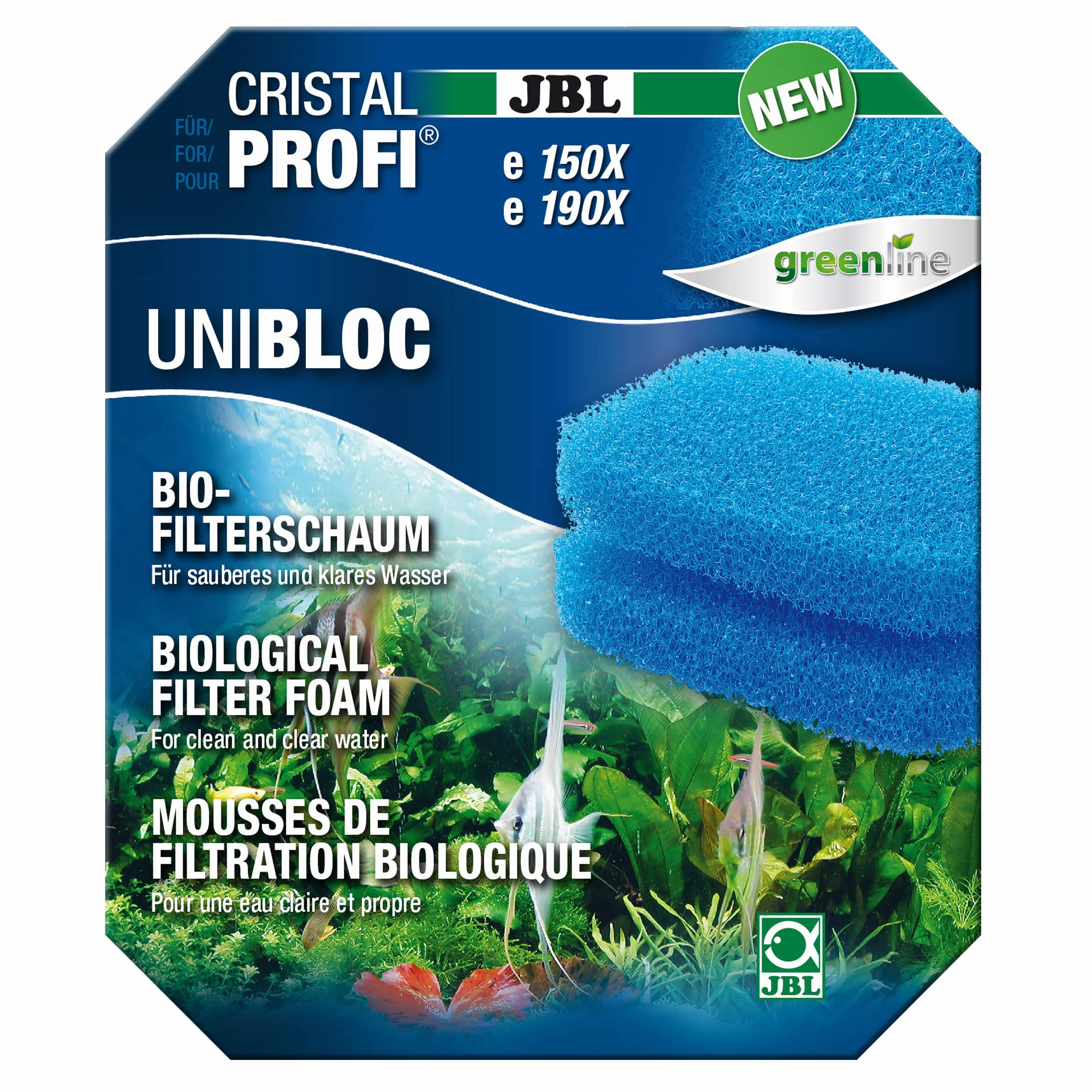 JBL CristalProfi e15/1901-2 UniBloc, wkładka piankowa do filtra akwariowego CristalProfi e