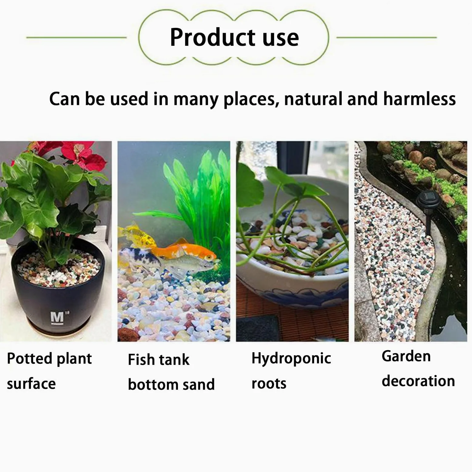 Naturalny podłoże kwarcowe do akwariów, Naturalne kamienie szlachetne, polerowane, w różnych rozmiarach, do wypełniania waz akwariowych DIY(3-5mm)