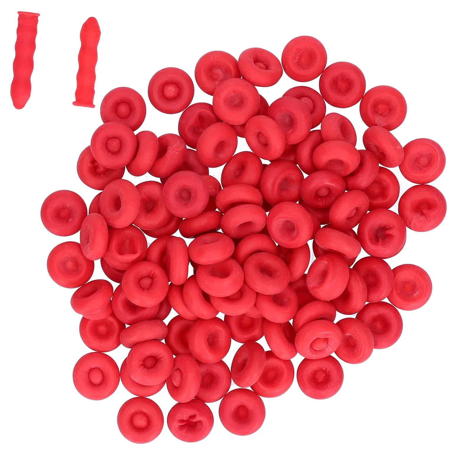 100 Sztuk Caulk Saving Cap Latex Caulk Cap Saver do Uszczelniania i Konserwacji, Czyste i łatwe Rozwiązanie do Ponownego Wykorzystania Produktów z teksturą Kleju