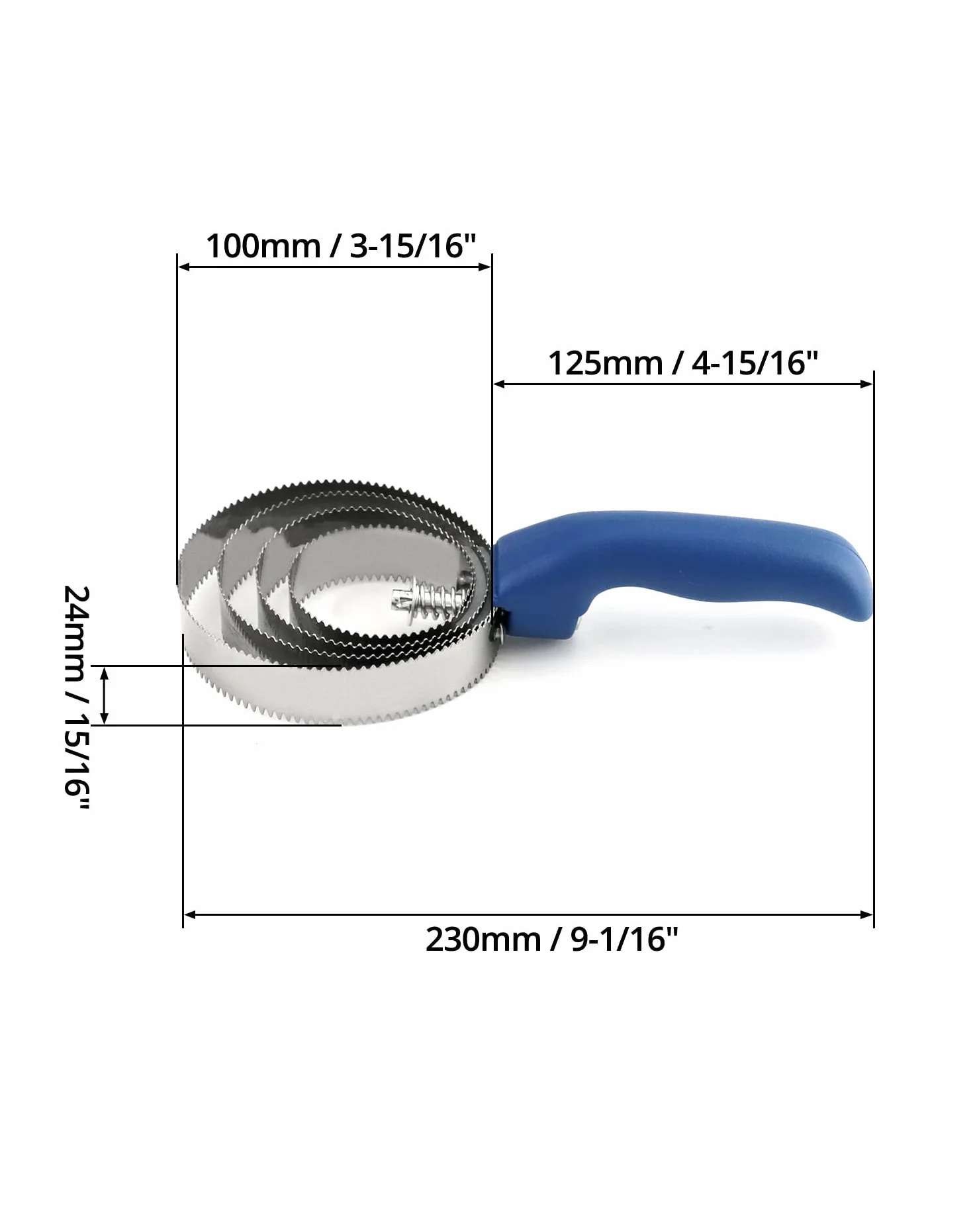 QWORK® Dwustronny grzebień do curry, szczotka dla koni, 4 pierścienie, z miękkim uchwytem