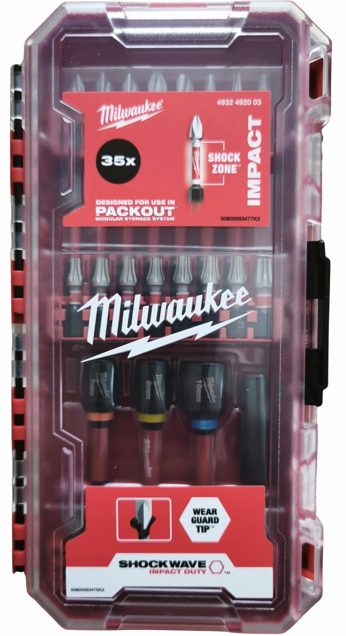 Milwaukee Shockwave Impact DUTY zestaw bitów (35 szt.)