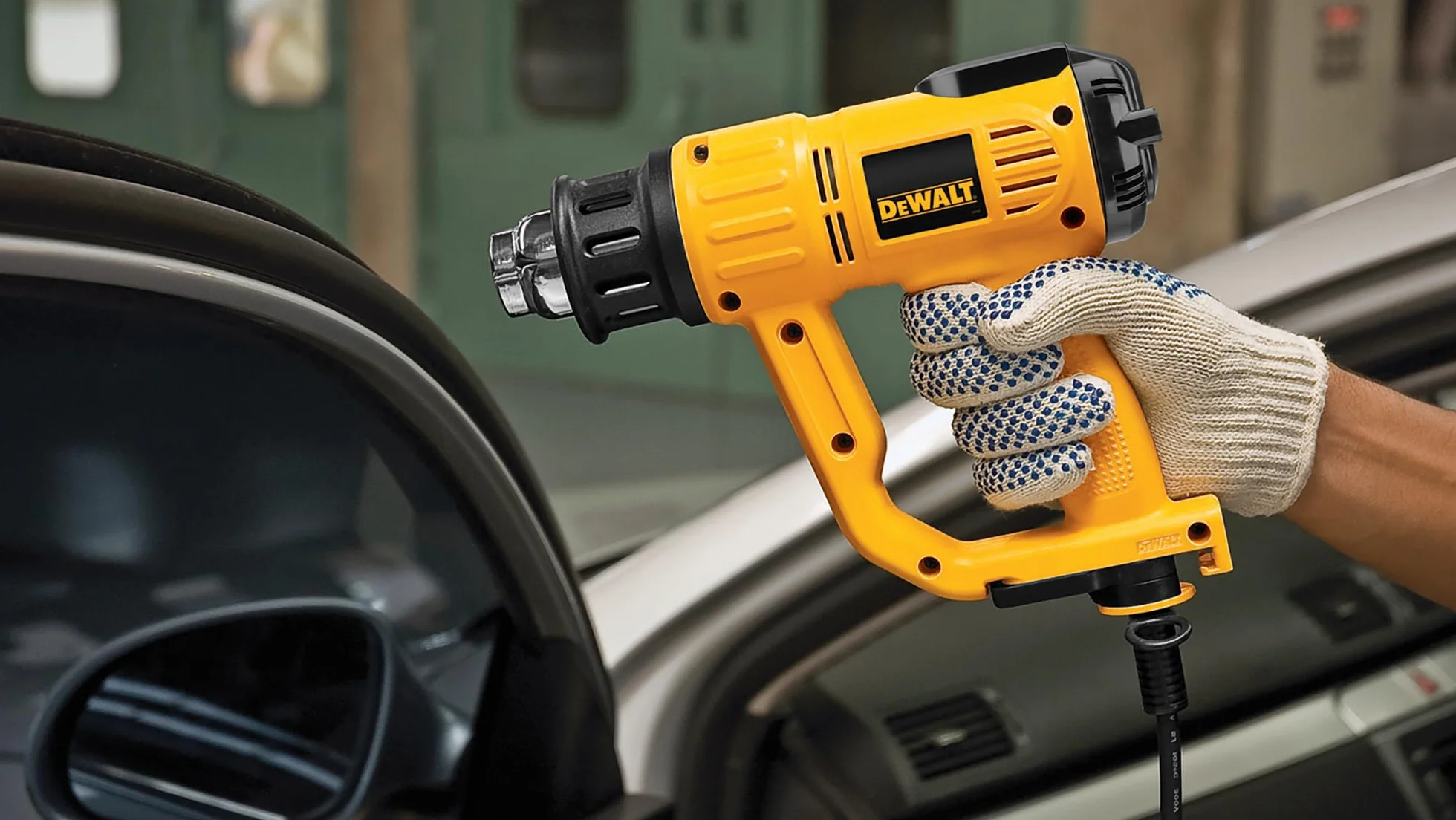 Opalarka 2000W 50-600°C wyświetlacz LCD D26414 DeWalt