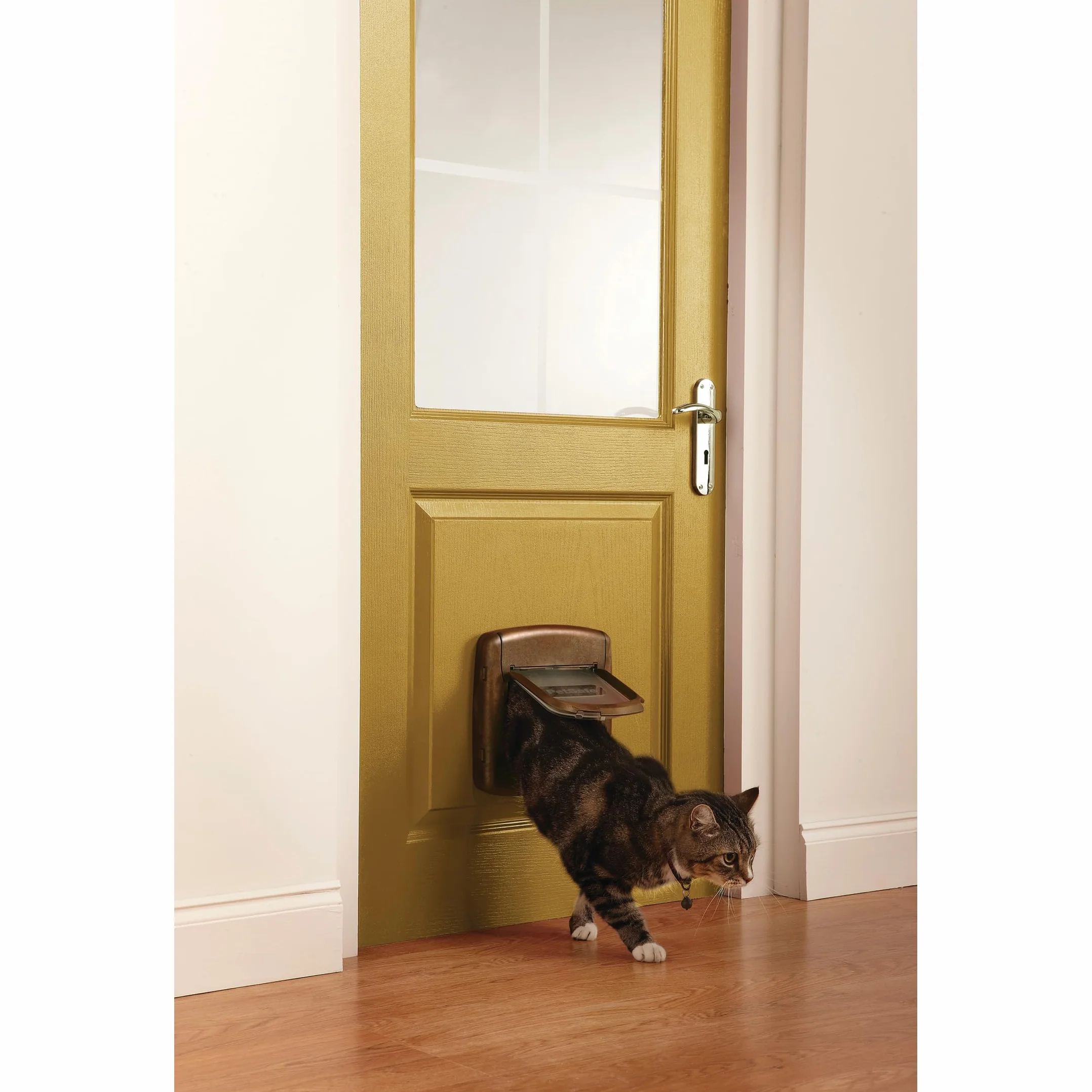 Petsafe Staywell Luxus Drzwiczki dla Kotów, Brązowy, 25,20 x 24,10 cm