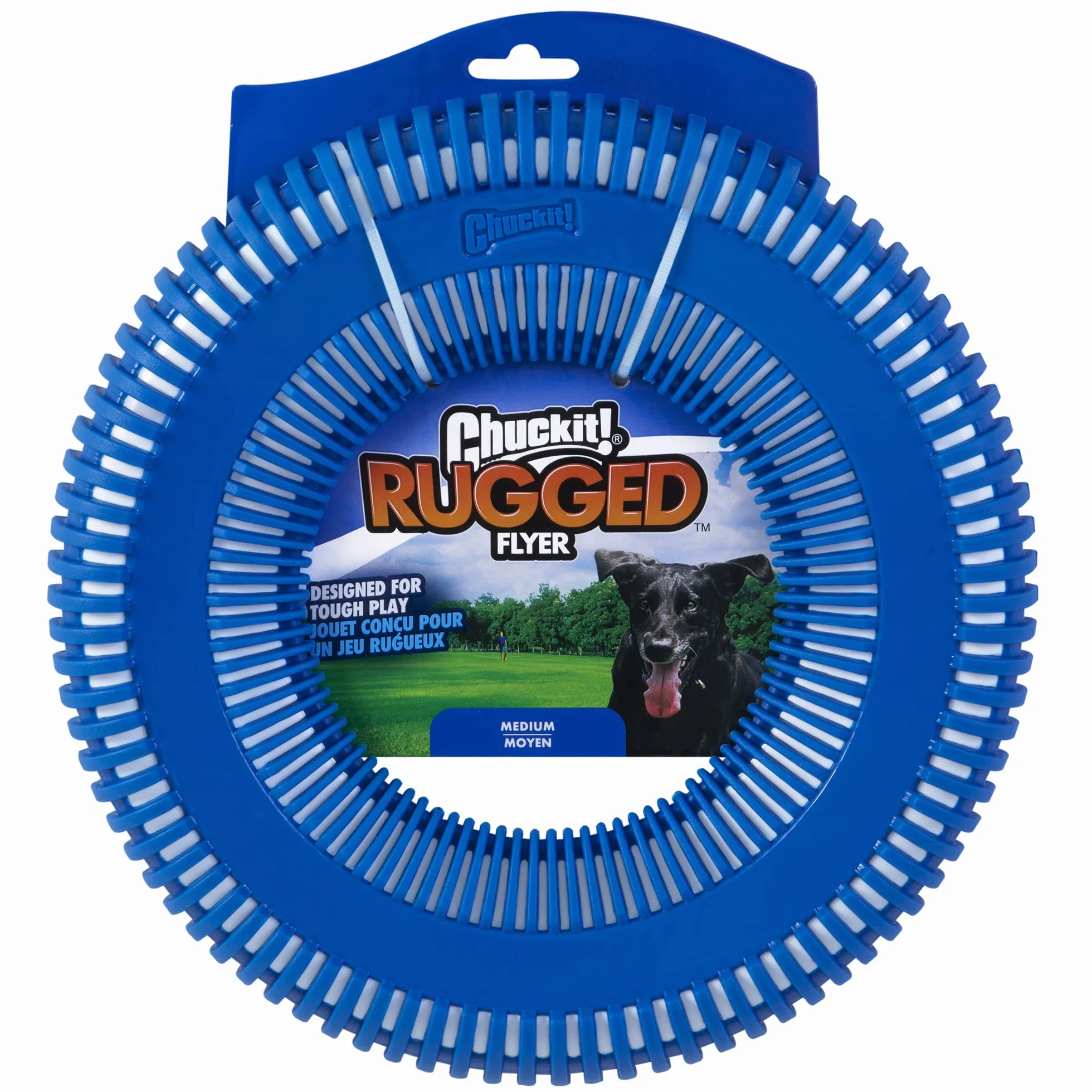 Chuckit! Wytrzymała ulotka zabawka dla psa frisbee rzut i przynieś zabawka przeciąganie liny latający rzut zabawka dla psów