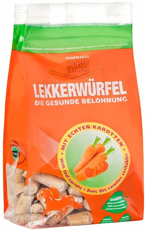 HORSE fitform Kerbl przekąska marchewkowa, 1 opakowanie (1 x 1 kg)