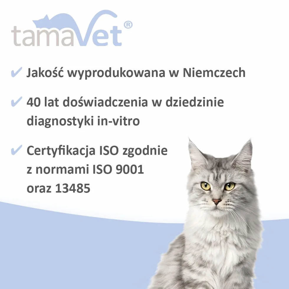 Multi 2TD Szybki test Giardia i Cryptosporidium parvum – 5 testów do wykrywania giardii i kryptosporidium u psów i kotów