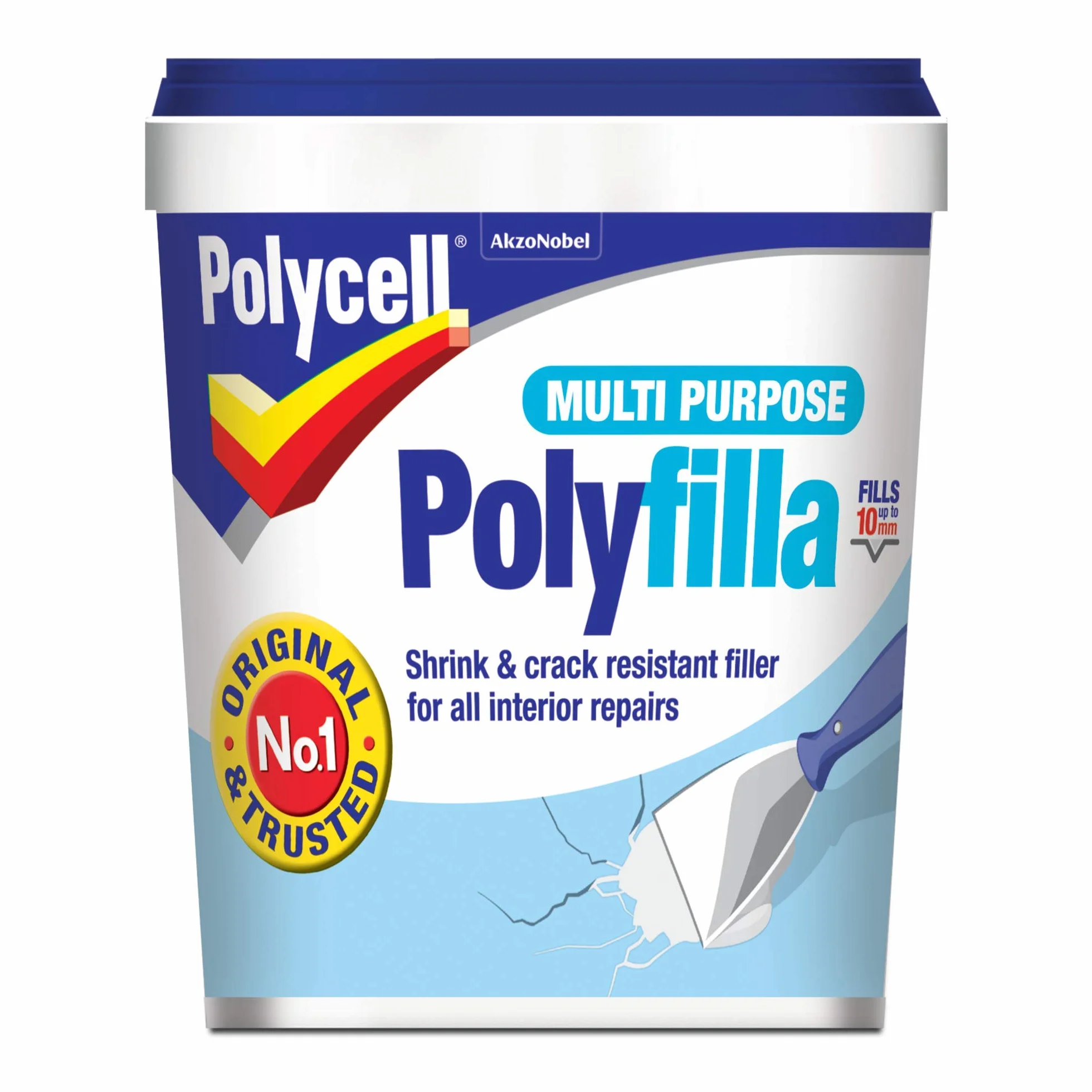 Polycell Wielofunkcyjny Polyfilla - Gotowy Mieszany 1 kg