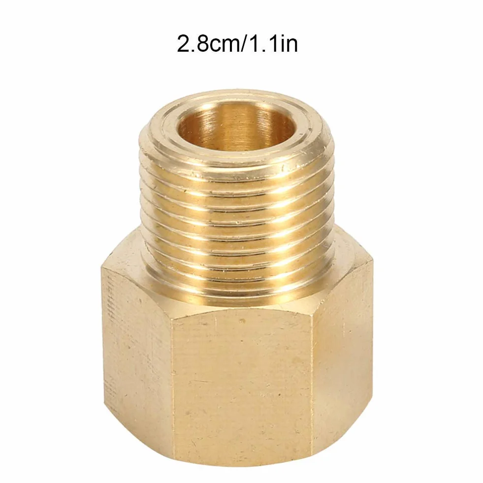 Adapter Butli CO2, Mosiężny Zbiornik Butli W21.8 CGA320 Adapter Adaptera Regulatora Złącze Adaptera Złącze Zbiornika Akcesoria Konwertera (Konwertuj W21.8 na CGA320)
