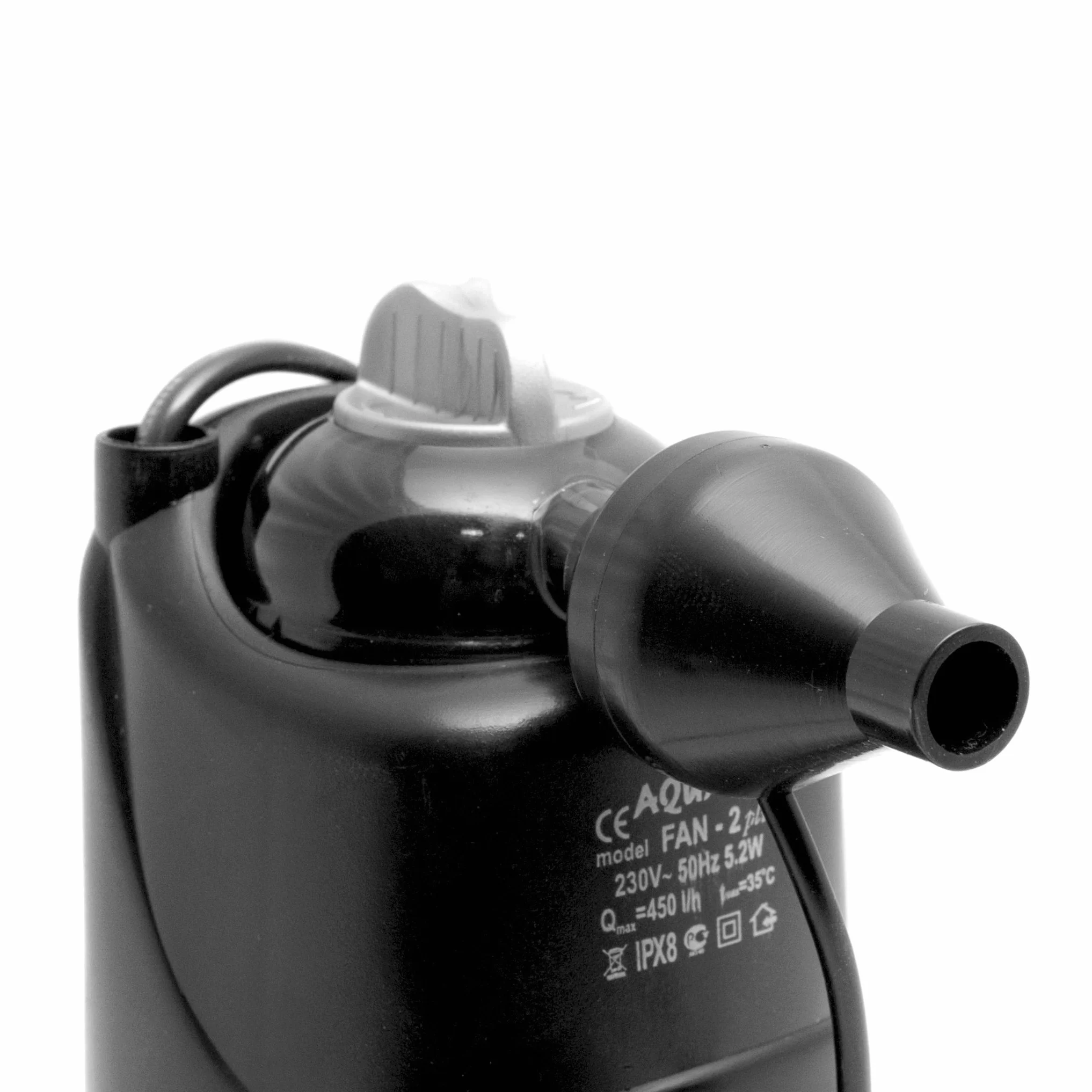 Filtr FAN Mini Plus - Wydajny i trwały | Filtr wewnętrzny do akwariów 30-60 l | 260 l/h | 4,2 W