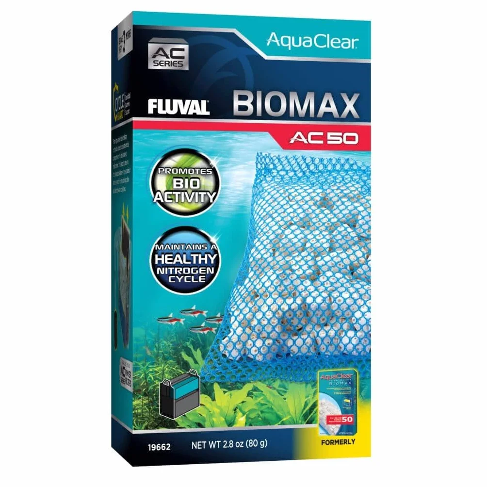 Fluval BIOMAX do filtra mocy AC50, 80 g – do stosowania w akwariach słodkowodnych i słonowodnych