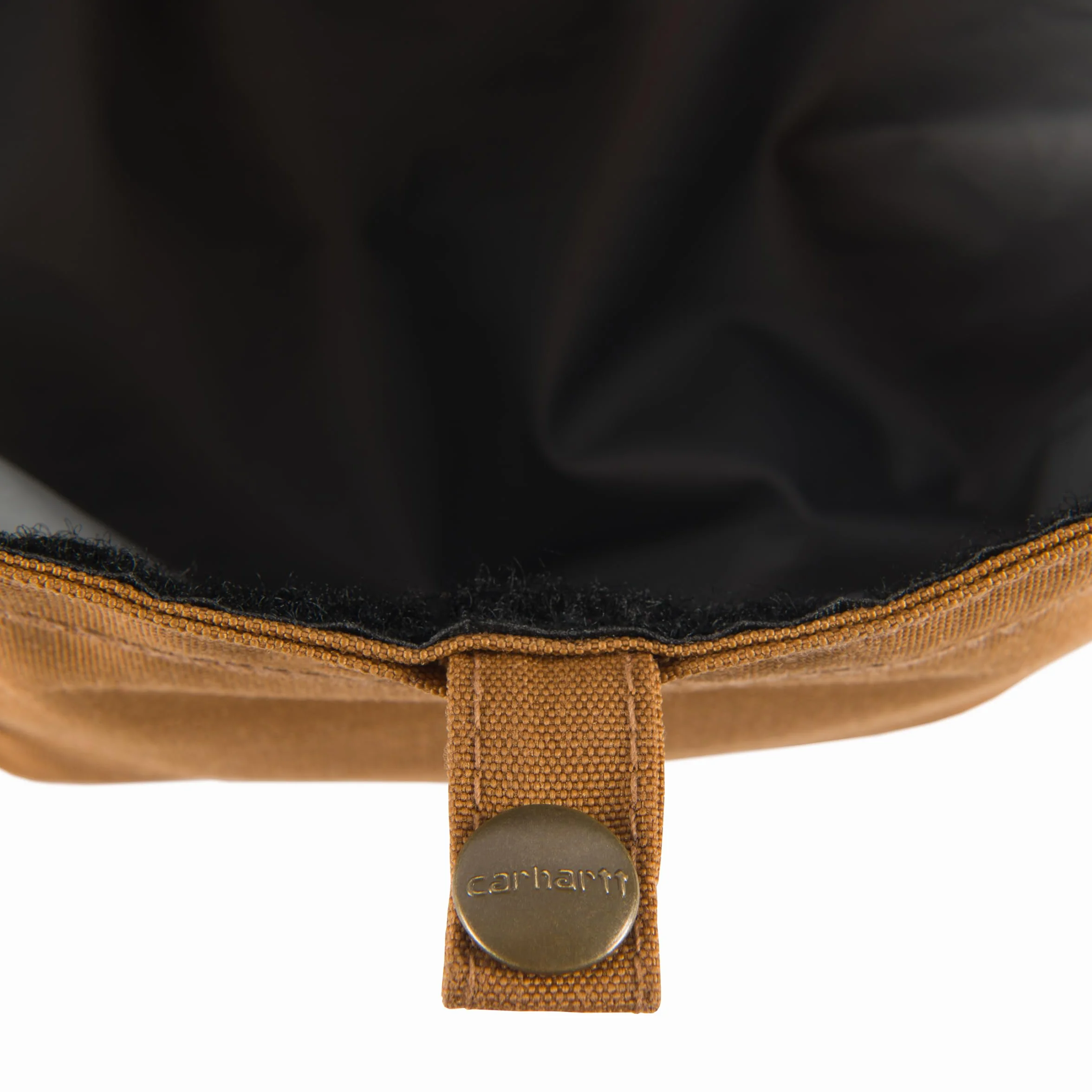 Carhartt Nylonowa miska podróżna dla psa, pakowalna miska dla psa na jedzenie i wodę, Carhartt Brown, pojemność 10 filiżanek