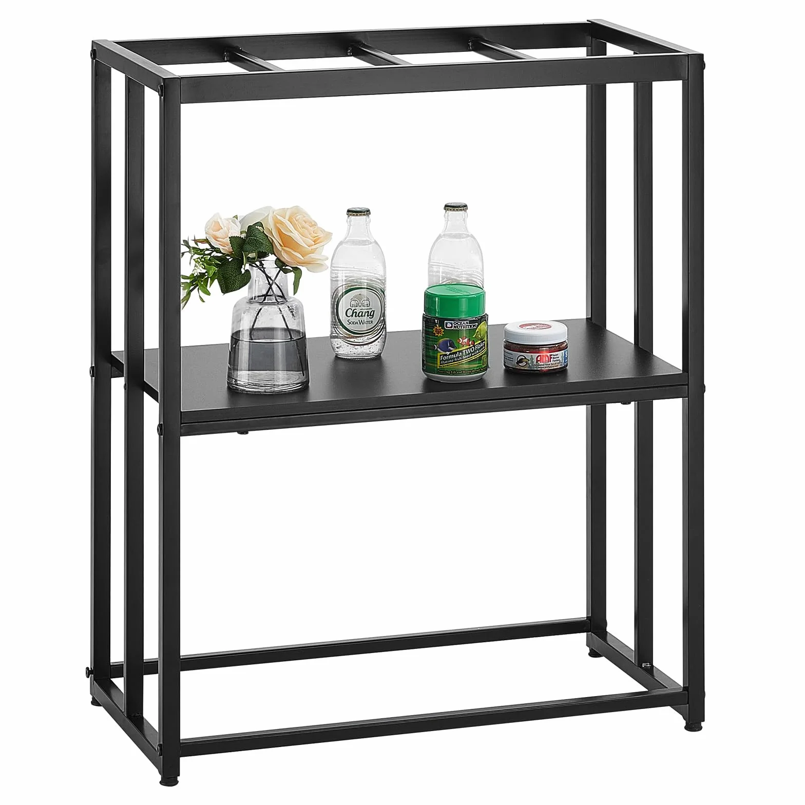 VEVOR Stojak do akwarium 63x33x76 cm nośność 76 kg czarny