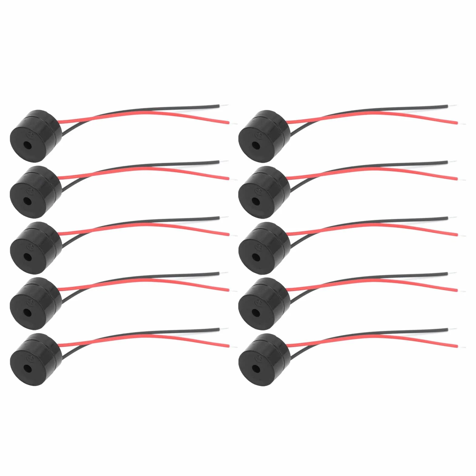 YMD-12095 Buzzer Alarm Aktywny Piezo DC 3-24 V Elektroniczny Brzęczyk Przewodowy