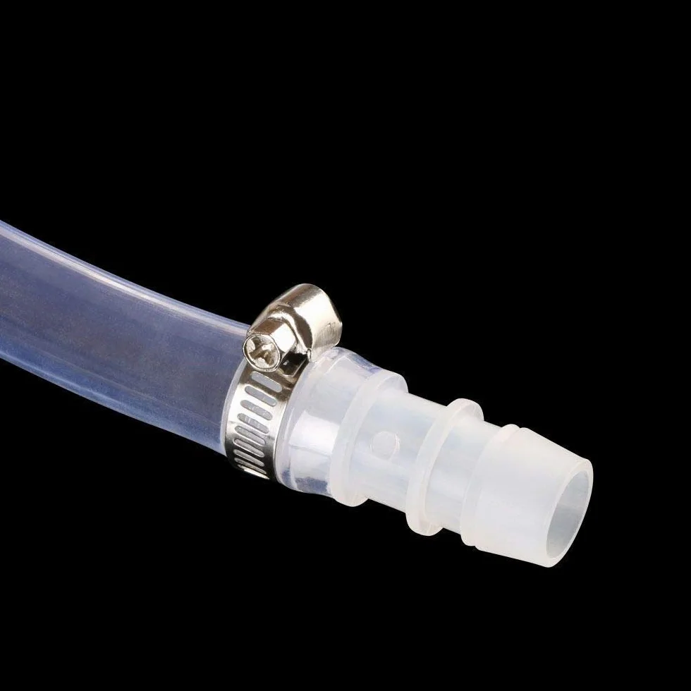 flintronic Przejrzysty wąż 2M, akcesoria do pomp wodnych z automatyczną pompą wody transferowej, 16mm (średnica wewnętrzna) x 18mm (średnica zewnętrzna)