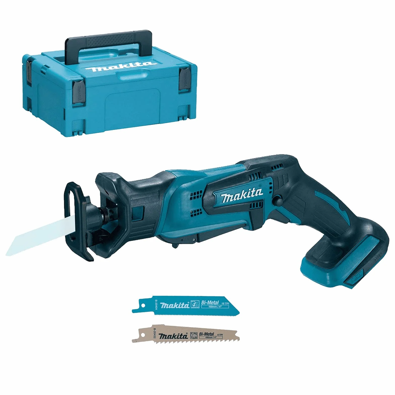 Makita DJR 183 ZJ akumulatorowa piła szablasta 18 V Solo Makpac