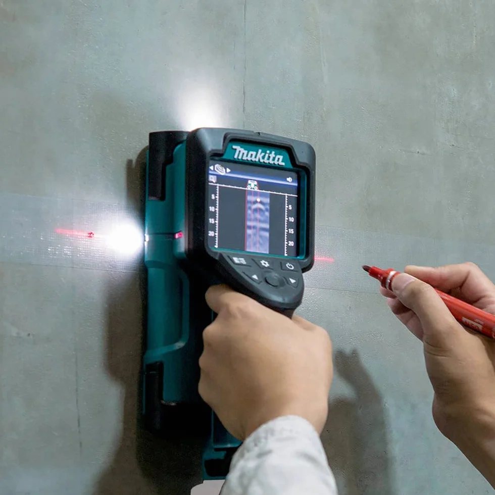 Makita Lxt Makpac DWD181ZJ Skaner Ścienny, Niebieski/Czarny, 18V