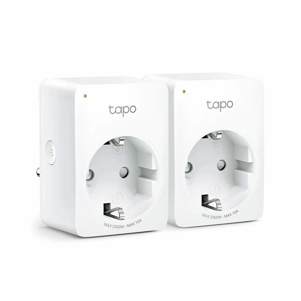Tp-Link Tapo P100 2-pack Wtyczki Inteligentne, Biały, 2 Sztuki