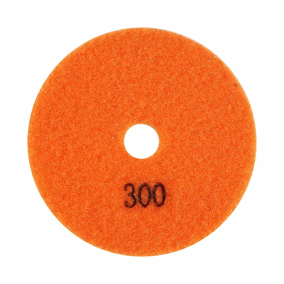 Diamentowe podkładki polerskie, 8 sztuk, akcesoria do polerowania kamienia, tarcza polerska, ziarnistość do granitu, marmuru, betonu, kamienia, 10 cm