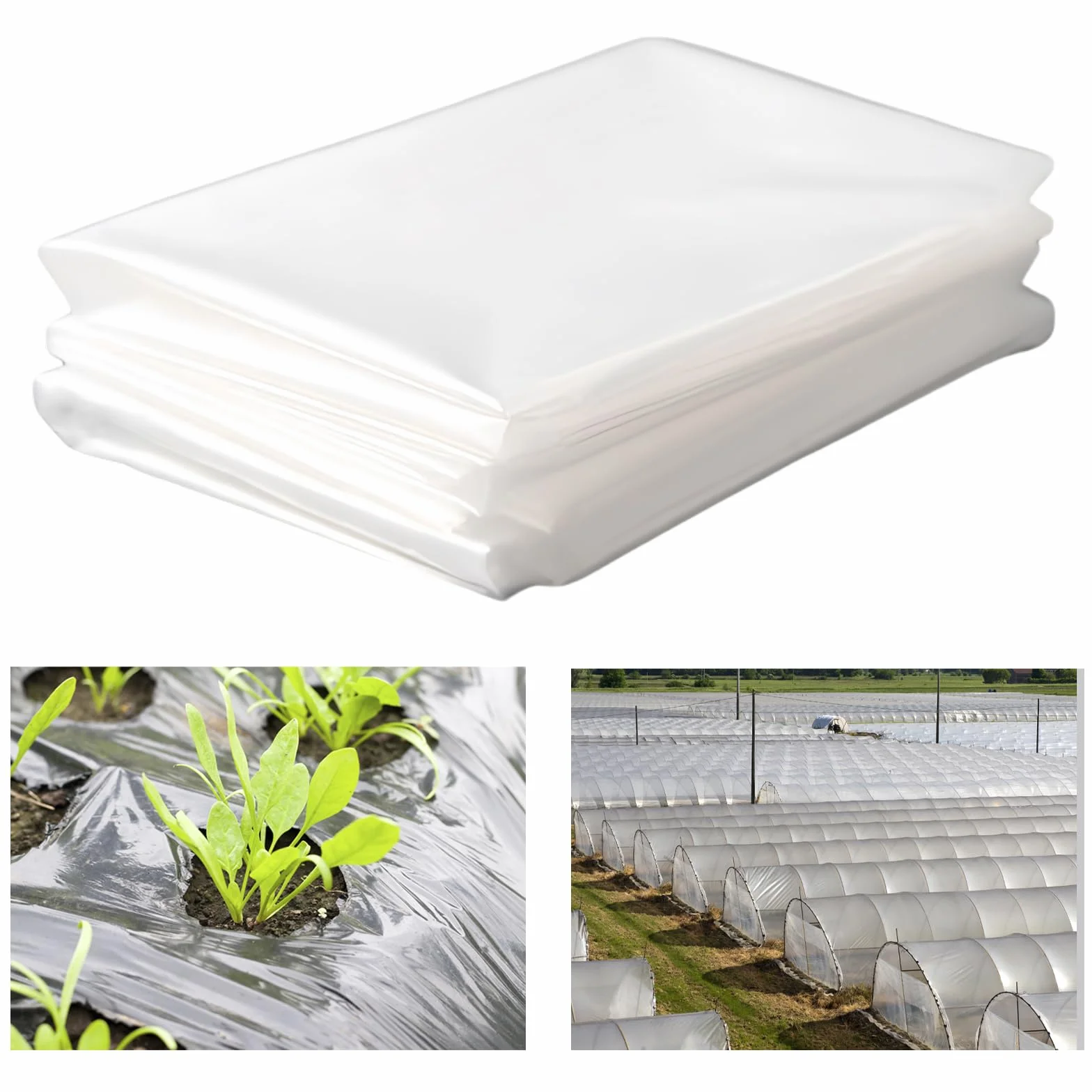 flintronic Przezroczysta folia szklarniowa 2 x 3 m