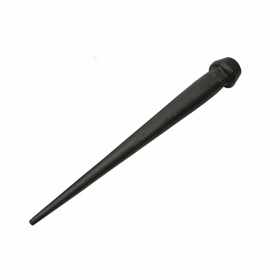 Klein Tools 3255TT Szpilka z szeroką głowicą, wyprodukowana w USA, kuta, hartowana stal z czarną powłoką i otworem do przymocowania, 1 i 1/4 cala