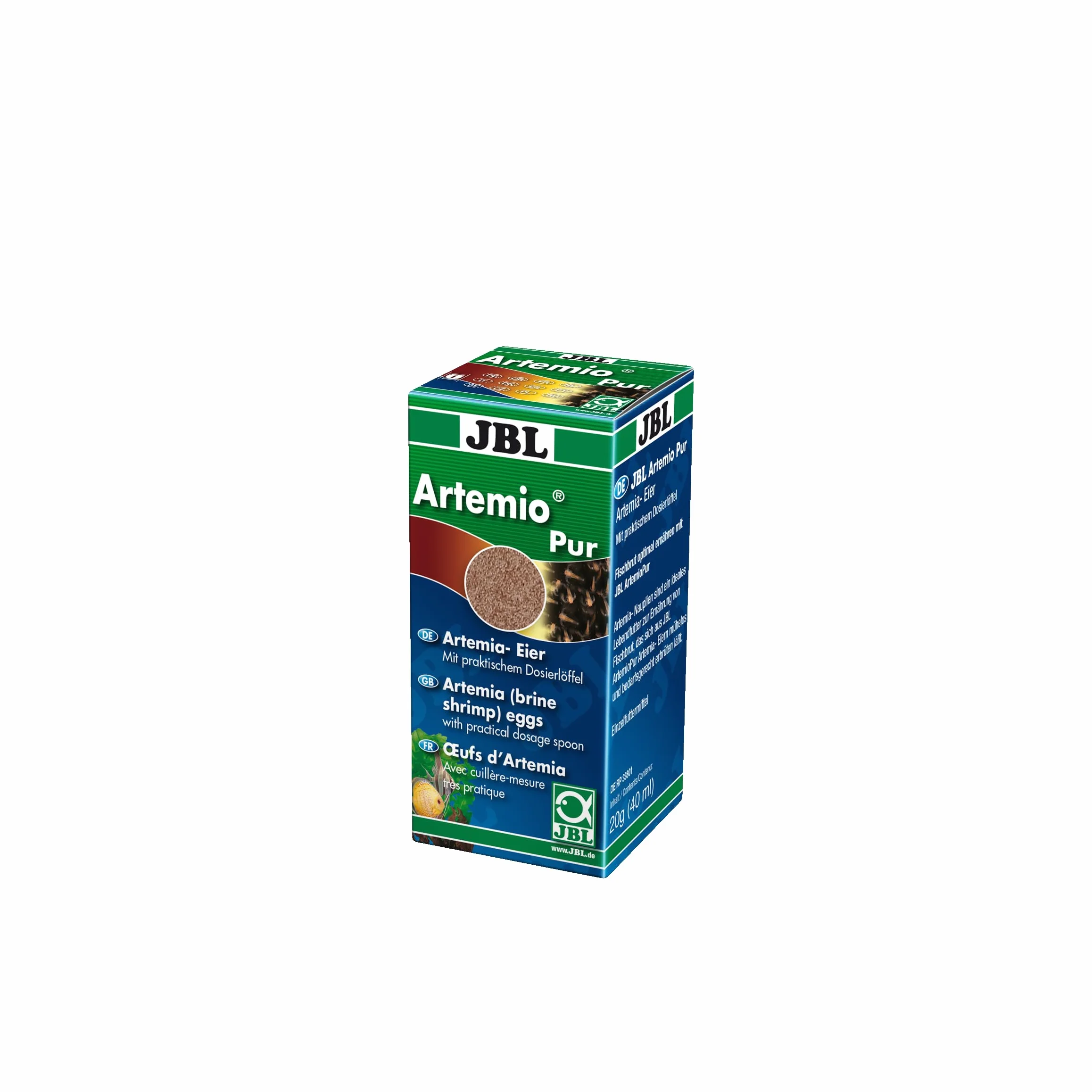 JBL ArtemioPur jajka do mieszania żywej karmy, 40 ml