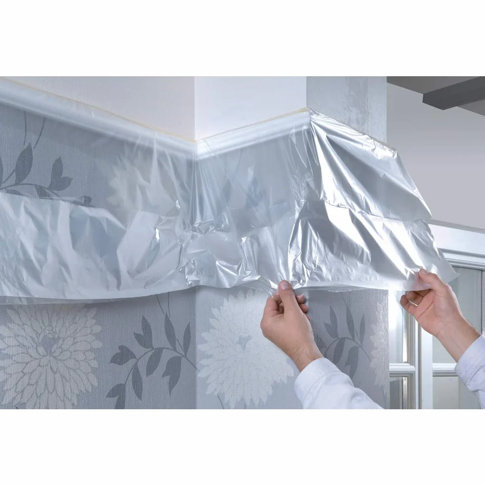 Tesa Easy Cover 4368 04368-00007-01 Taśma maskująca premium z osłoną 17 m x 2600 mm