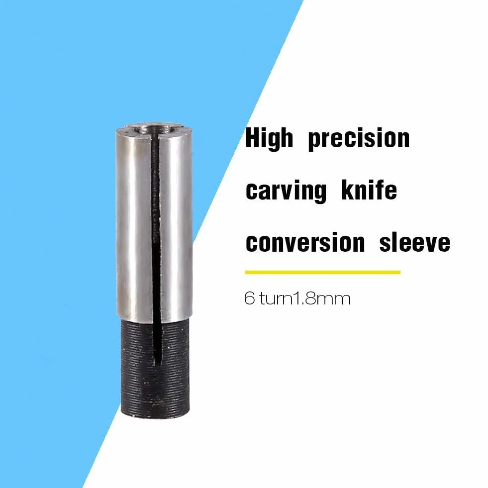 6mm do 3.175mm Dokładność 4 do 3.175mm Redukcja Tulejki Grawerującej Bit Cnc Router Tool Adapter do Tulejki