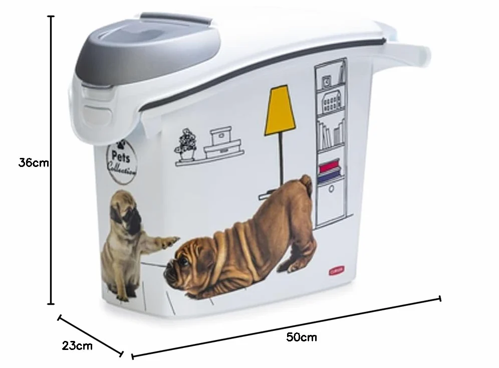 Curver PetLife pojemnik na karmę dla psów 6 kg 23 x 50 x 36 cm