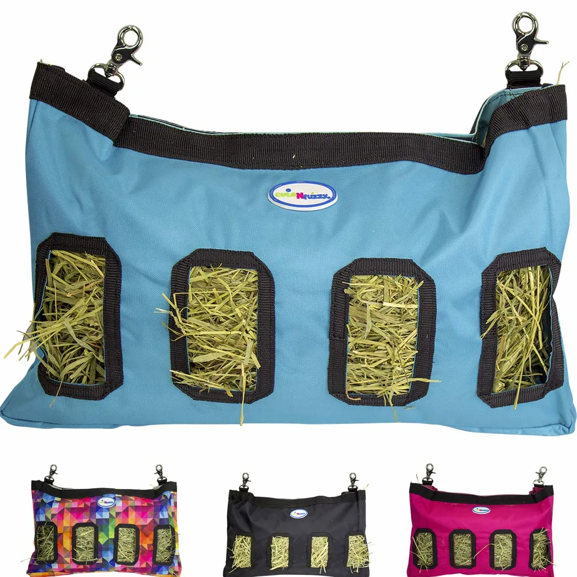 Małe zwierzę 1000D Nylon Hay Pouch Feeder dla świnek morskich i królików