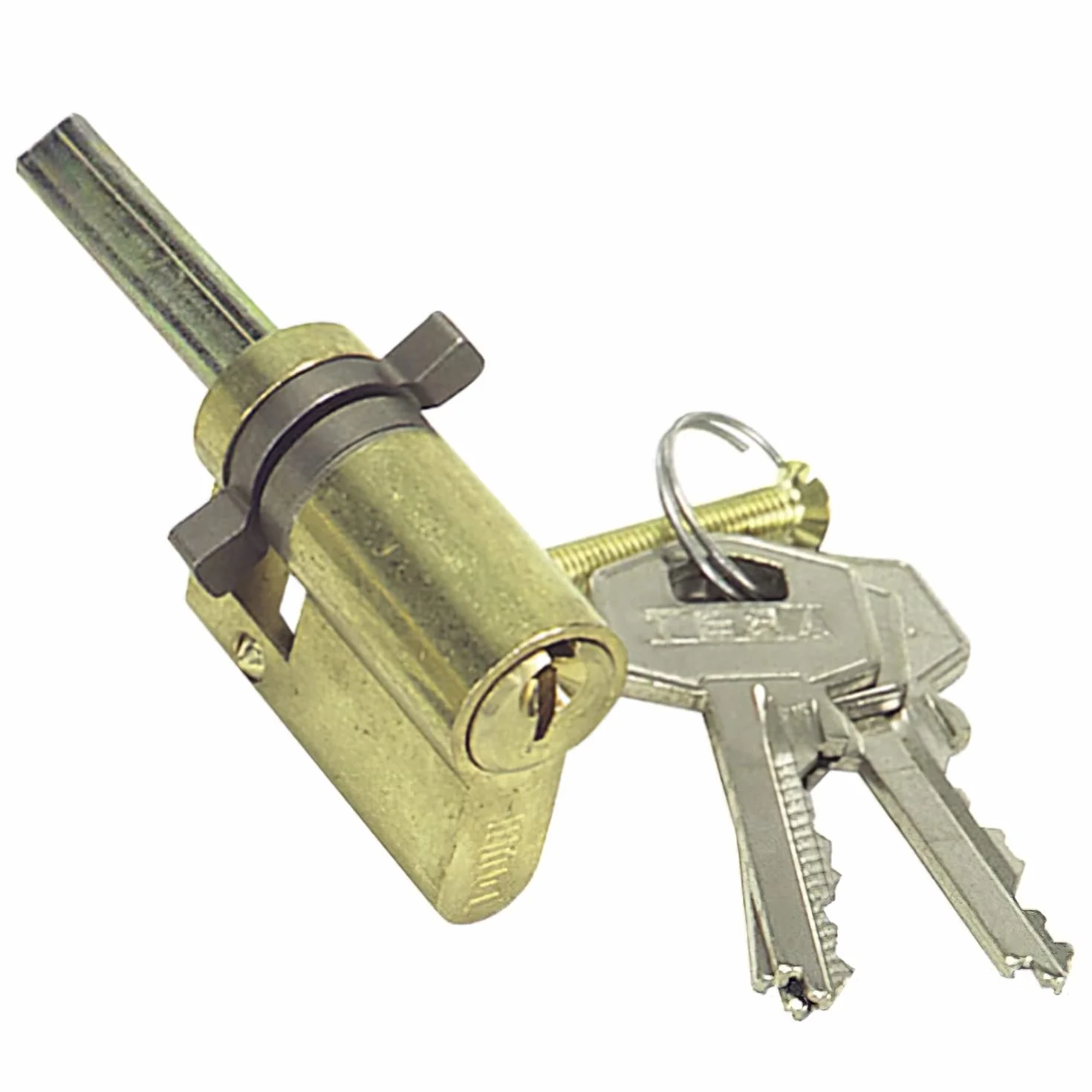 Tesa Assa Abloy 552000LT wkładka europrofilowa 30x10 mm mosiądz do drzwi i zamków europrofilowych idealna do wymiany i nowych instalacji zamek z wkładką wkładka z certyfikatem zamek z gałką