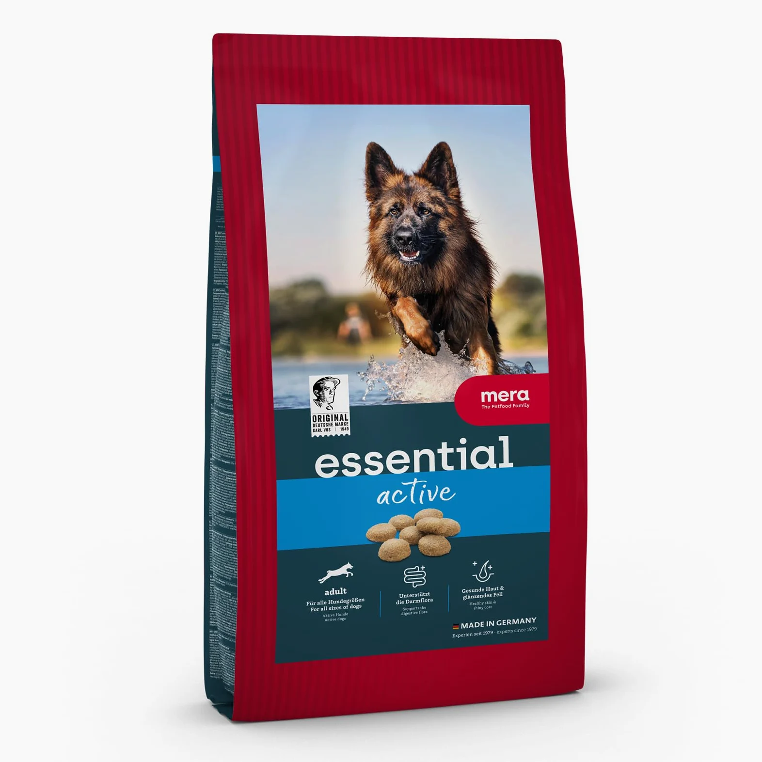 Mera 61550 Karma dla Psów Active XL 12,5 kg dla Dorosłych Psów o Wysokim Poziomie Aktywności