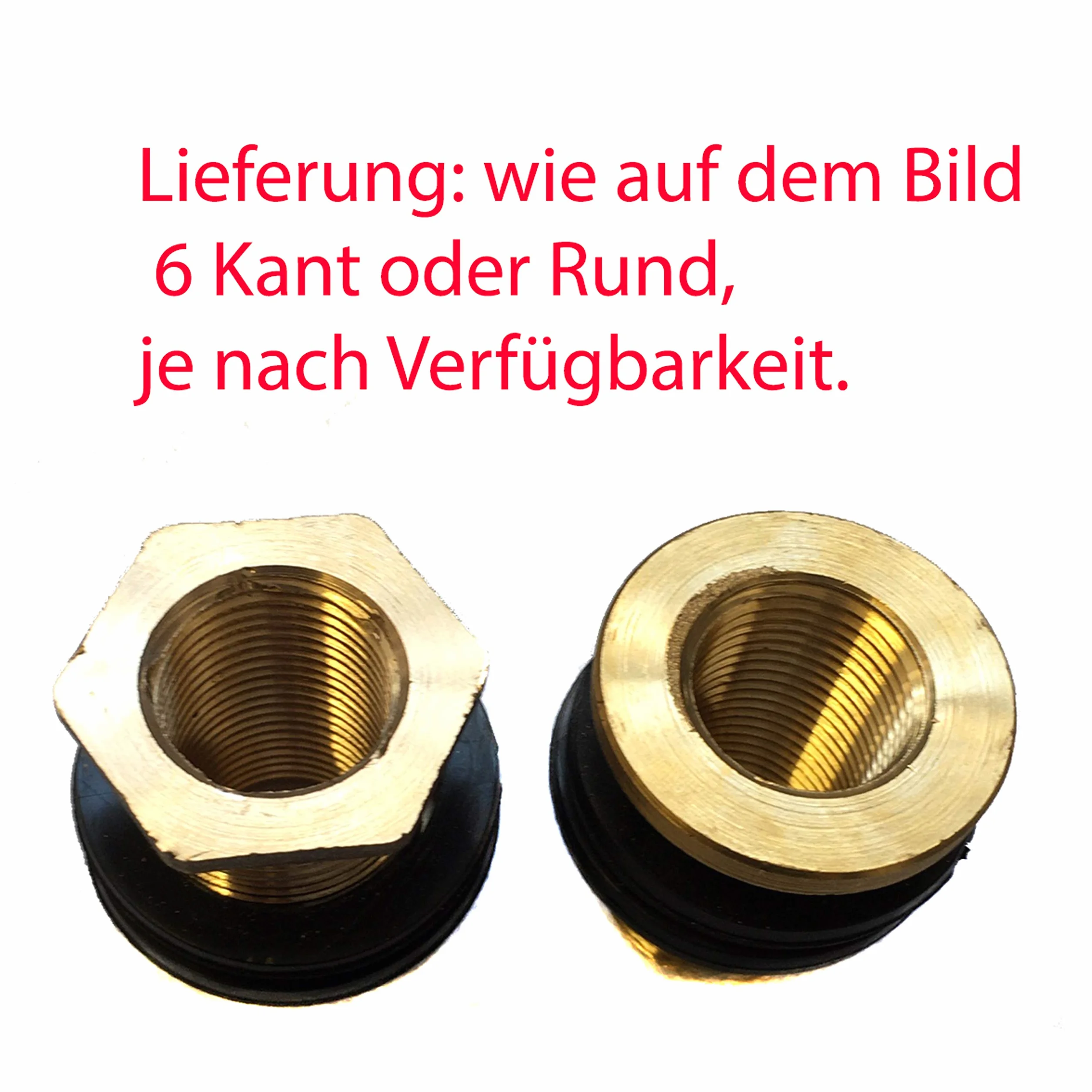 Złącze śrubowe zbiornika + kranik 16 mm złącze śrubowe beczki 1/2" IG 3/4 AG (H02F01)