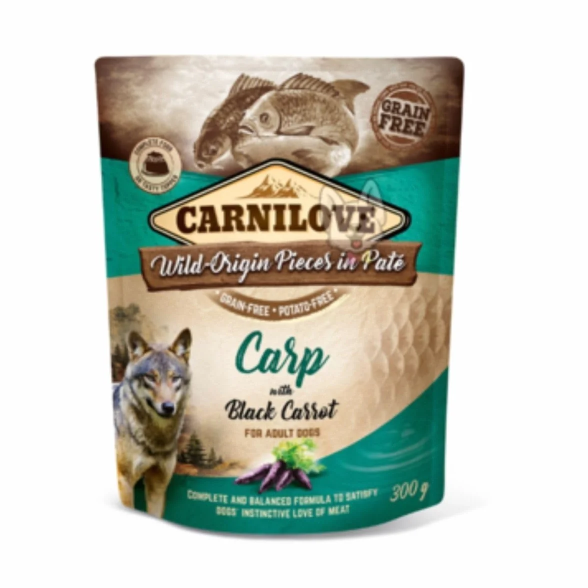 Carnilove Carp & Black Carrot Karp Czarna Marchewka 300 g