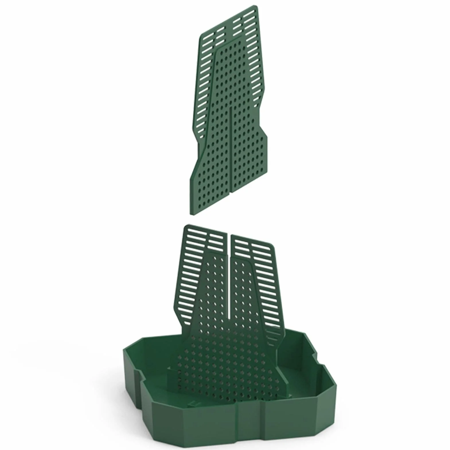 Karmnik | Organizator ?ywego | Podajnik superrobaków | Akcesoria do karmienia kameleona z 11,2 x 11,2 x 12 cm / 4,41 x 4,41 x 4,72 Idealny dla zdobyczy