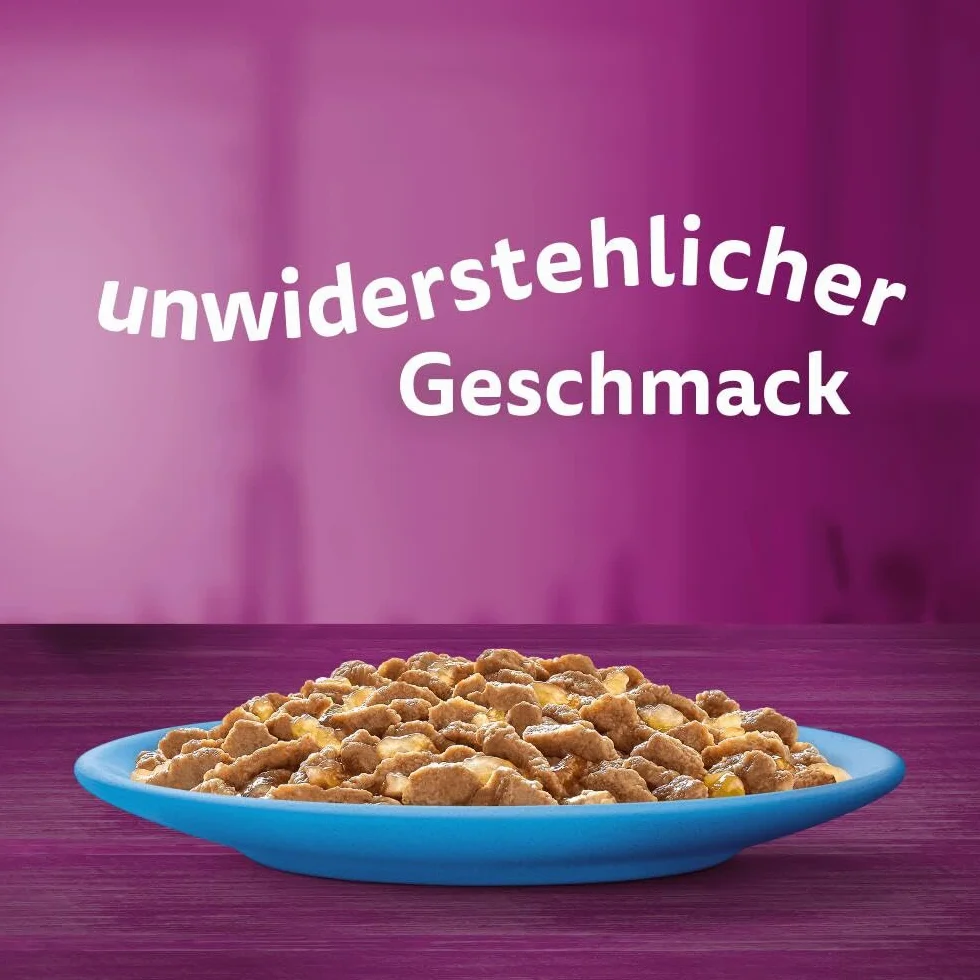 Ulubione ryby w galarecie 40x85gr - Whiskas mokra karma w saszetkach dla dorosłych kotów