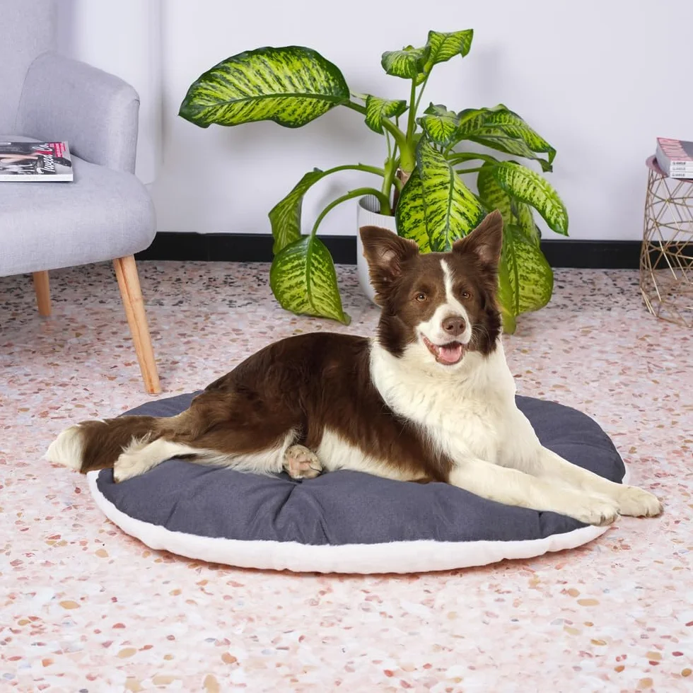 Ferplast Poduszka dla Psa Relax Mata 85 x 55 cm Brązowa Bawełna