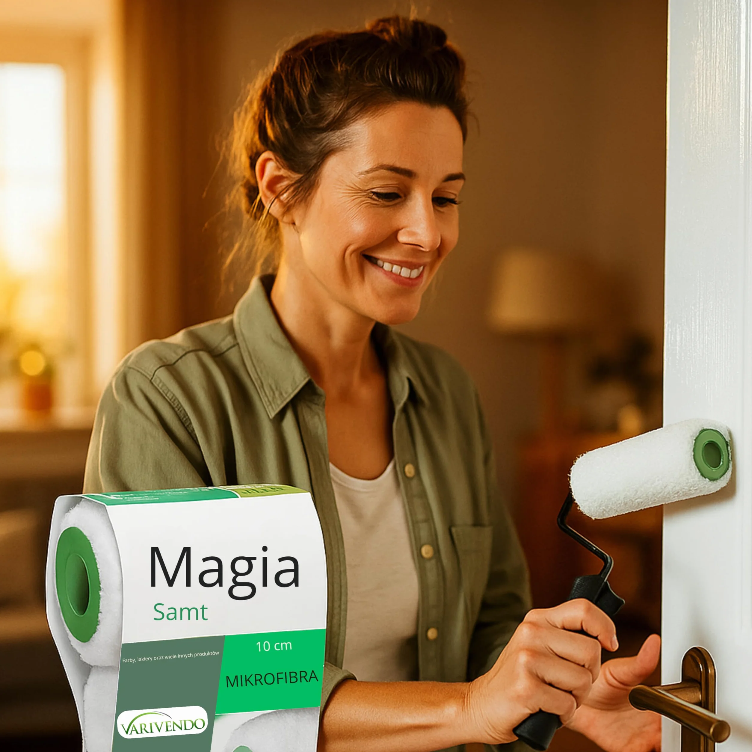 Magic Samt Rolki Zastępcze 10 cm