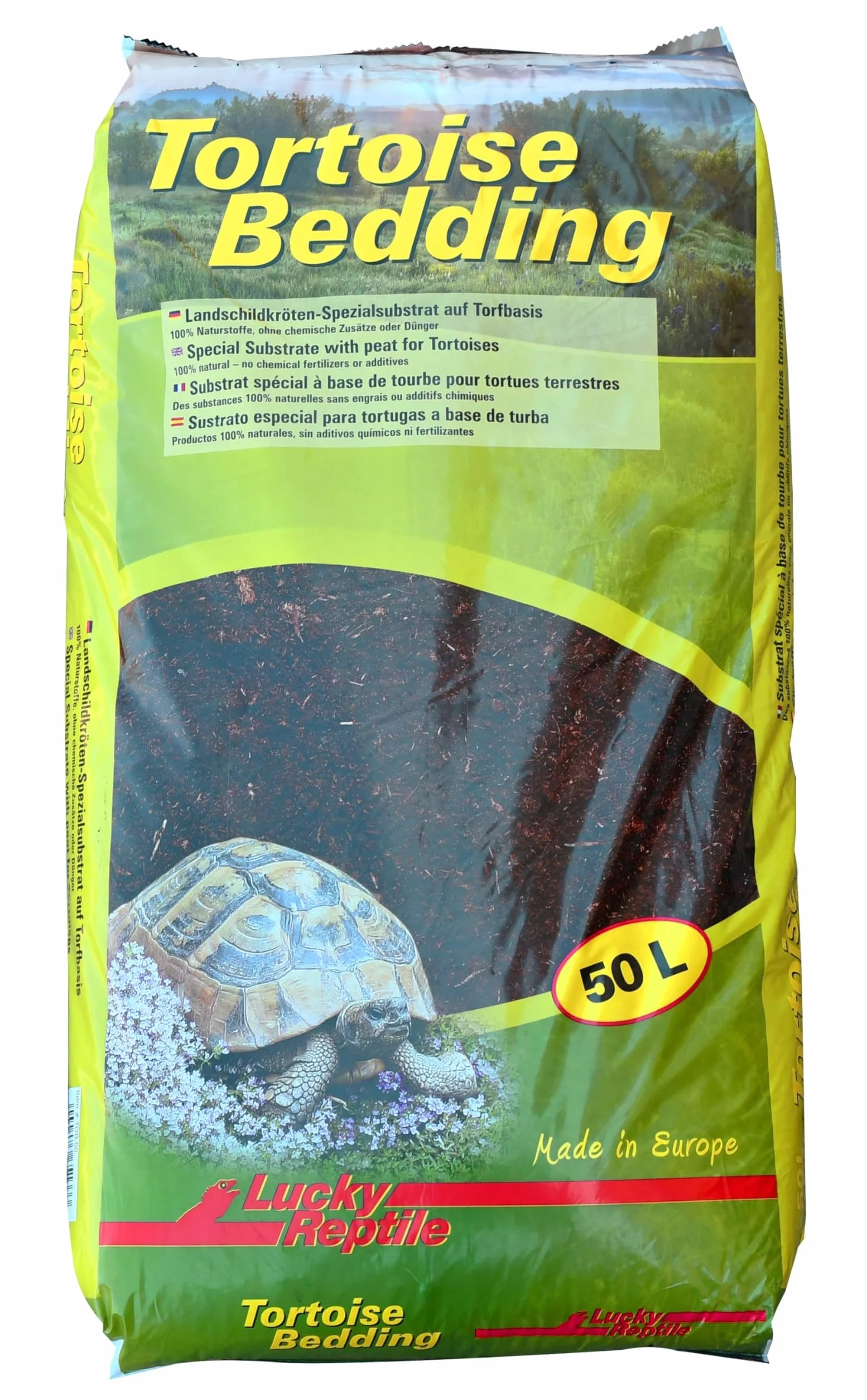 Lucky Reptile Tortoise Bedding 50 l, żółwie lądowe Ziemia