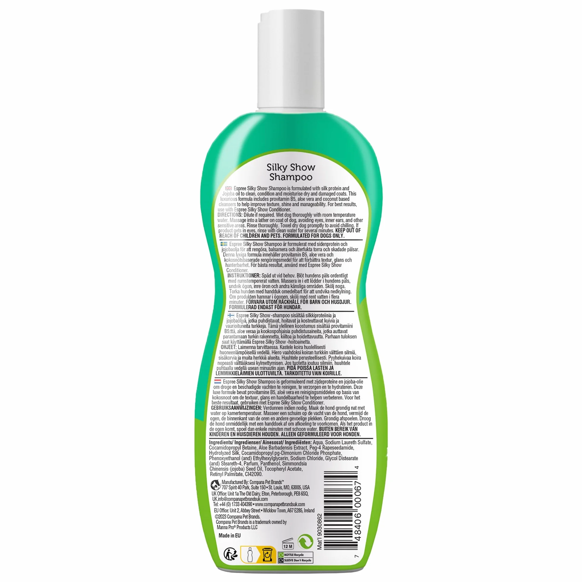 Espree Silky Show Szampon dla Psów, 355 ml