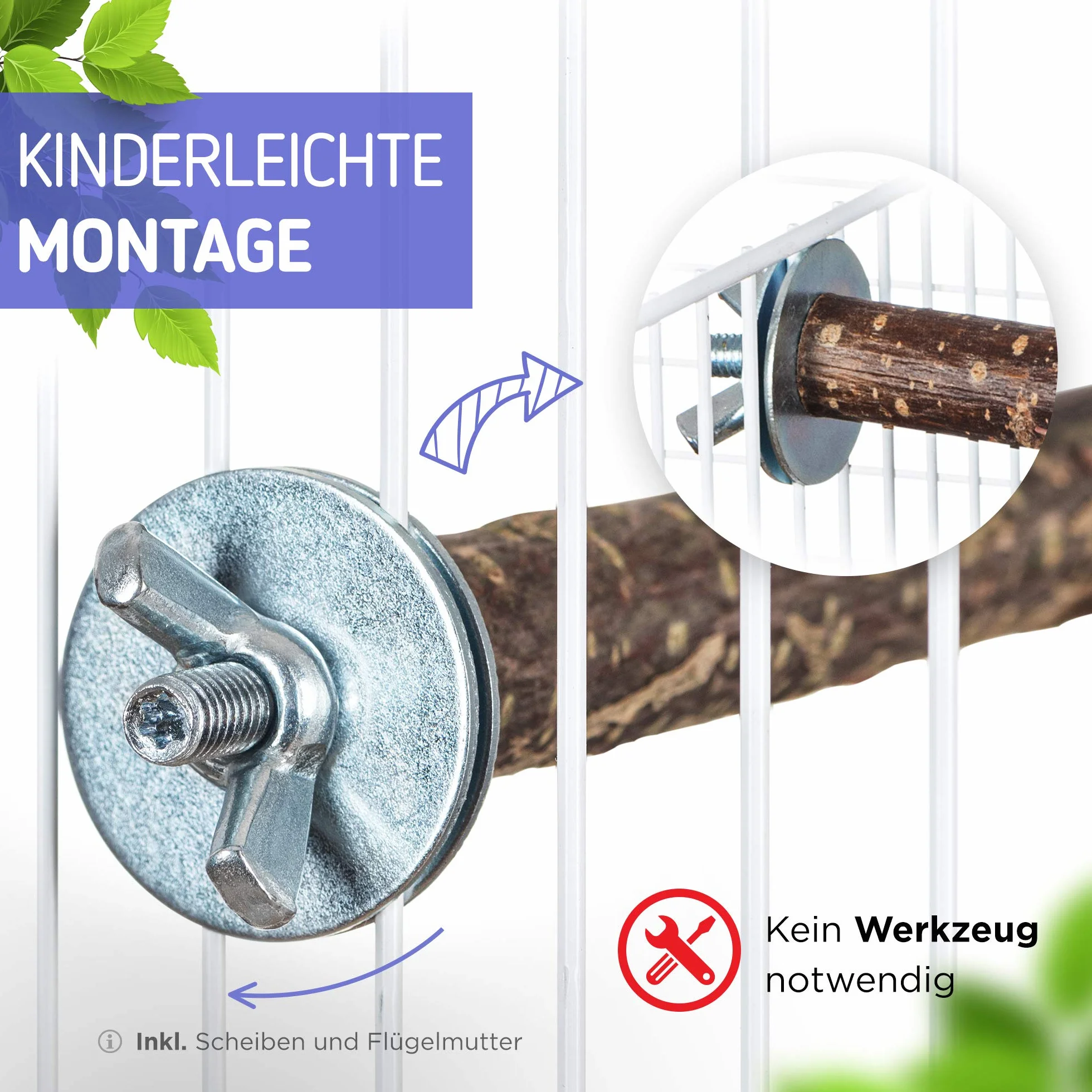 Naturalne drewno akcesoria dla ptaków klatka okoni papuga kalopsit