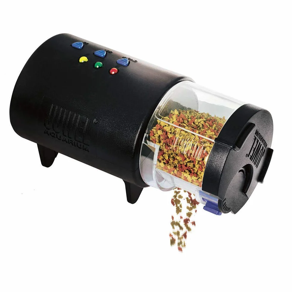 Juwel Aquarium JU89000NET Automat do Karmienia do Akwarium, do 60 Karmień, Wielokolorowy