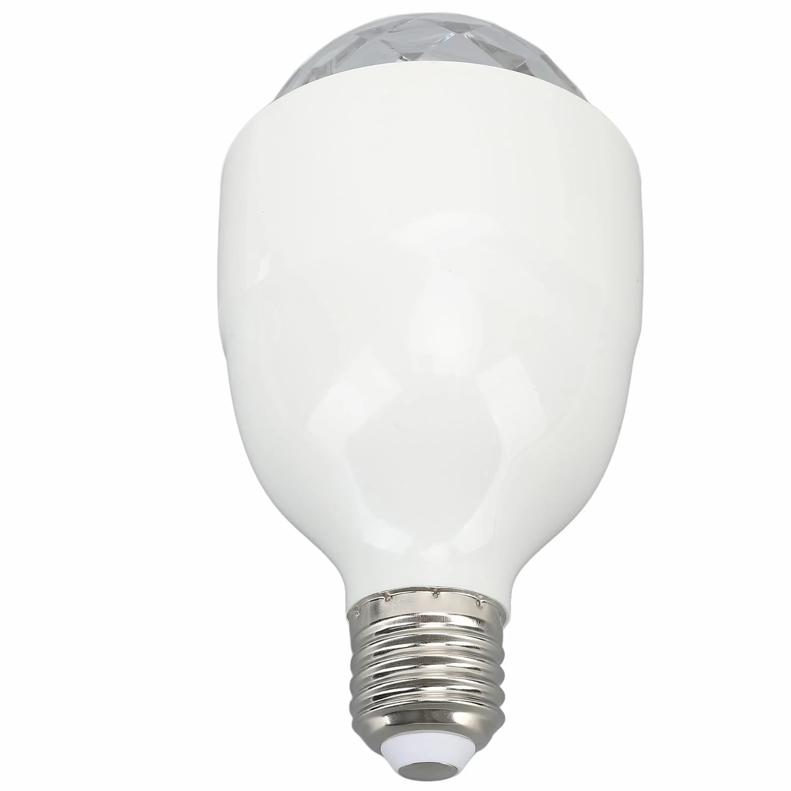 Lampa Kulowa Dyskotekowa RGB Obrotowa LED E27 z Pilotem, Aktywowana Dźwiękiem Stroboskop