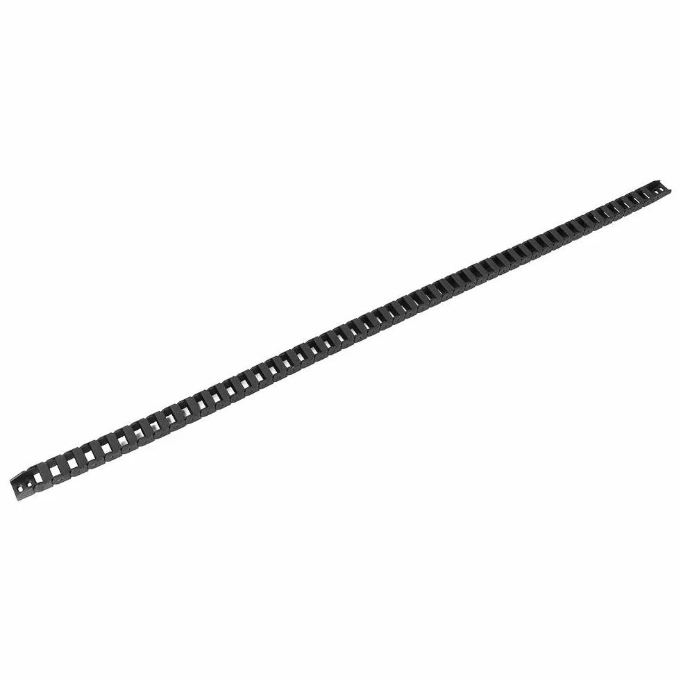 1m R18 Kabelschleppkette Schwarz Nylon Drahtträger CNC Werkzeugmaschine 10x20mm