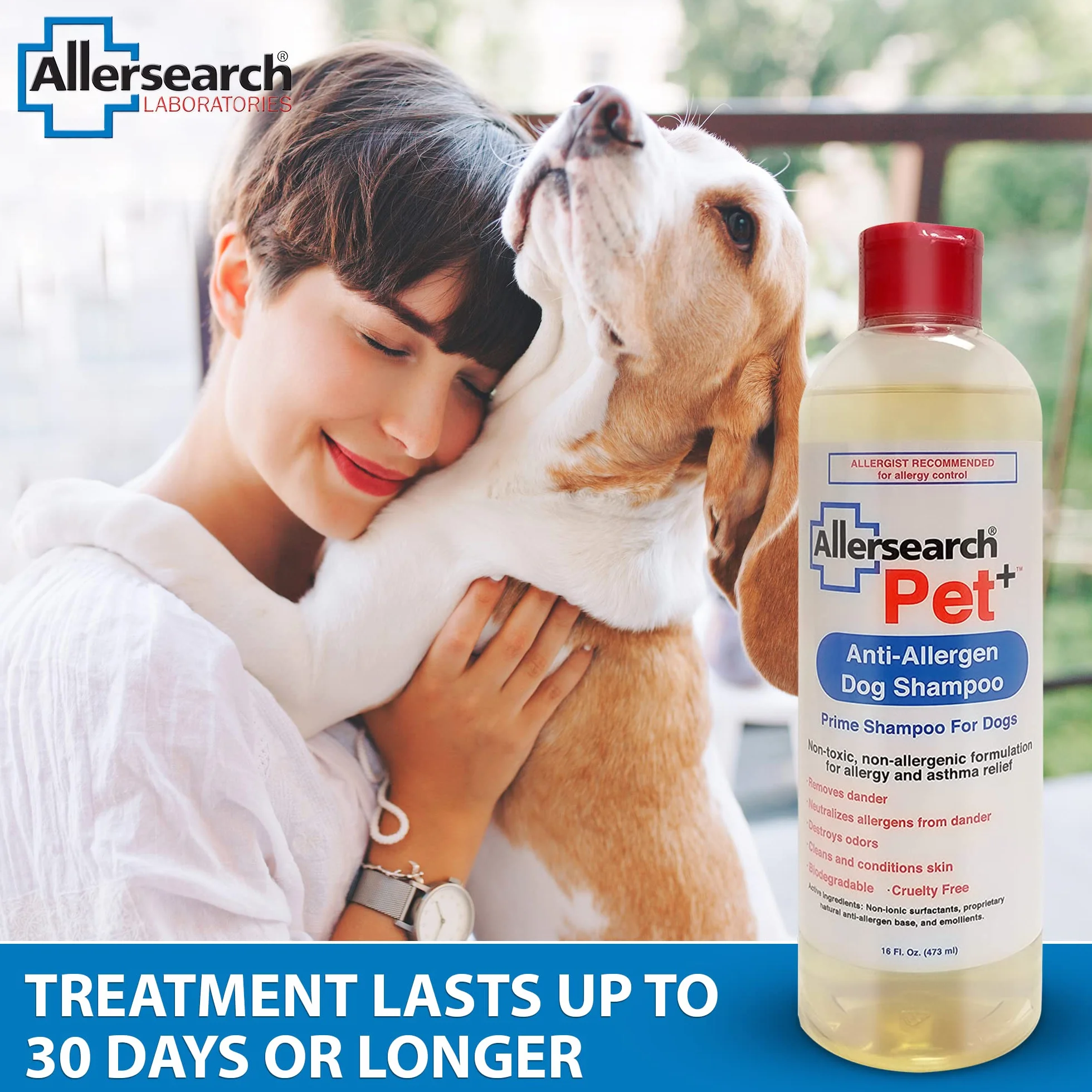 Allersearch Szampon antyalergenowy dla psów Pet+ 473 ml