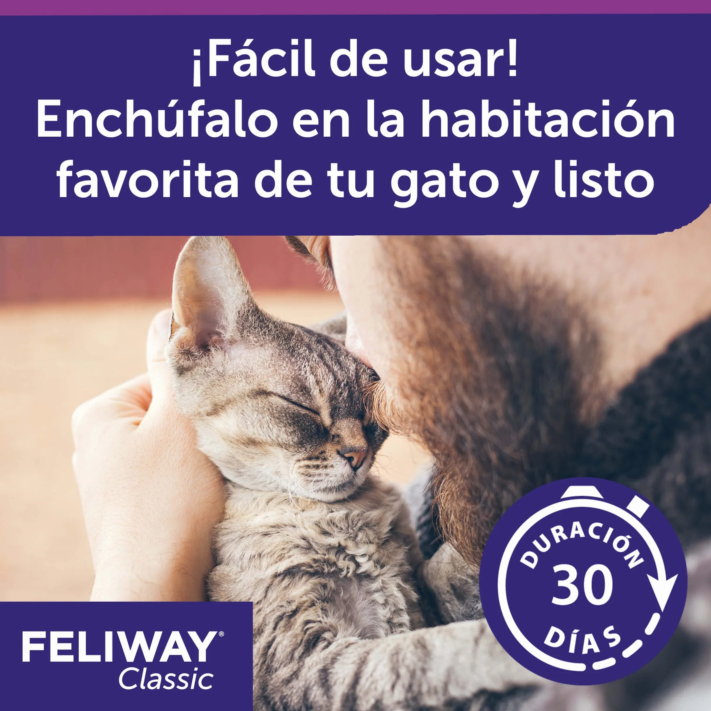 Feliway C23860B Zestaw Środków Uspokojajacych do Dyfuzora Friends, 3 x 48 ml,