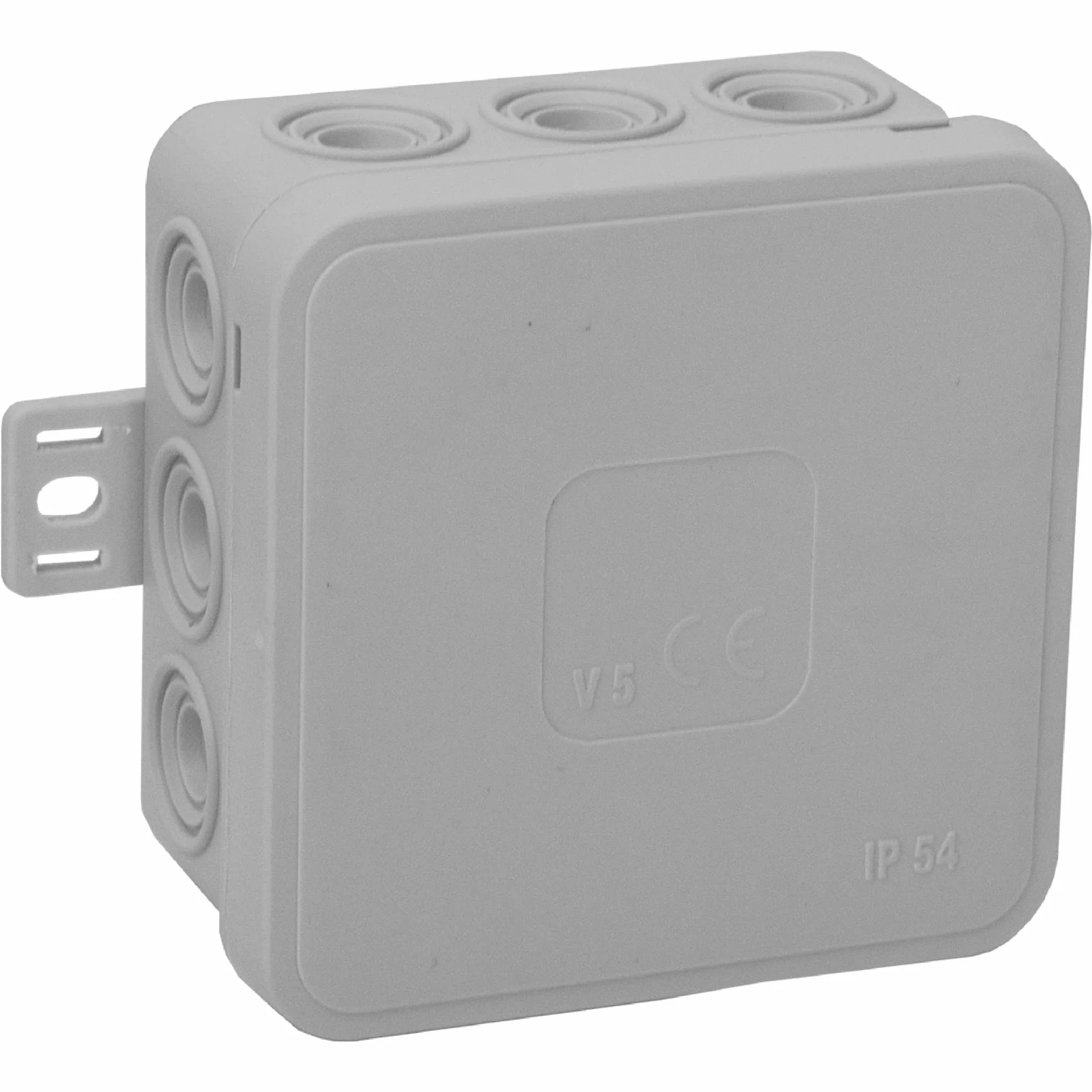 ORNO JB-13803 Puszka n/t CLICK, IP54 12 przepustów 85x85x41mm (Szara)